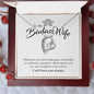 To My Badass Wife | Forever Love Necklace
