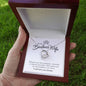 To My Badass Wife | Forever Love Necklace