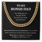 To My Dad | Cuban Link Chain