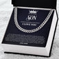 To My Dear Son | Cuban Link Chain