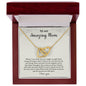 To My Amazing Mom | Interlocking Hearts necklace