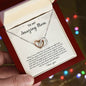 To My Amazing Mom | Interlocking Hearts necklace