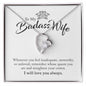 To My Badass Wife | Forever Love Necklace