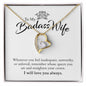 To My Badass Wife | Forever Love Necklace