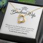 To My Badass Wife | Forever Love Necklace