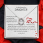 Lucky In Love Necklace To My Daughter
