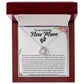 To An Amazing New Mom Love Knot Necklace.