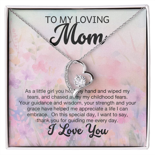 Forever Love Necklace To My Loving Mom